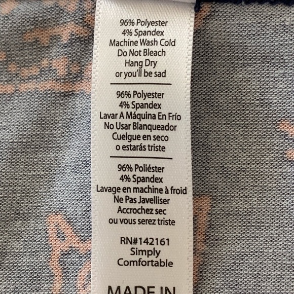 Lularoe Classic T Cats Meow Kitty NEW L - Picture 6 of 7